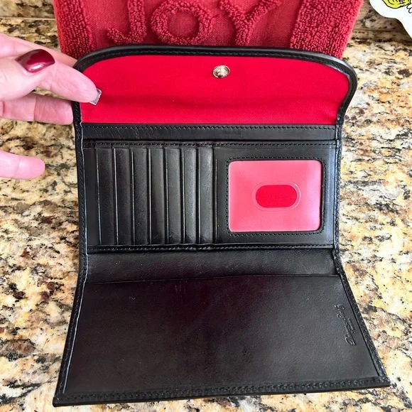 Dooney & Bourke Disney Christmas “Woodland” Tote AND Coordinating Wallet - Picture 13 of 14